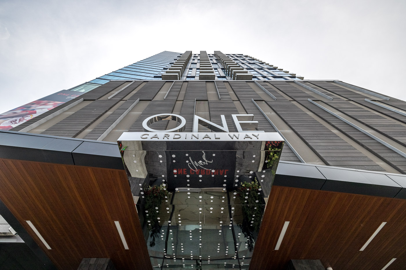 Sleek modern skyscraper